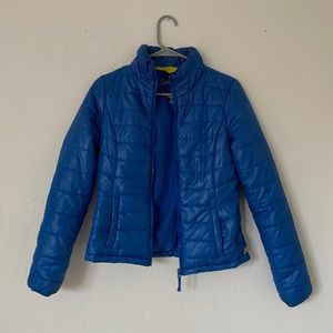 Royal Blue Bubble Jacket